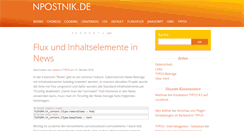 Desktop Screenshot of npostnik.de