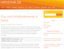 Tablet Screenshot of npostnik.de